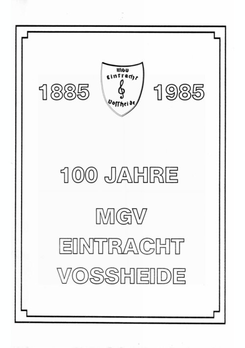 100 Jahre Festschrift